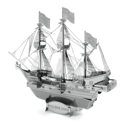 Golden Hind Metal Earth Ship Building 3D Model Kit