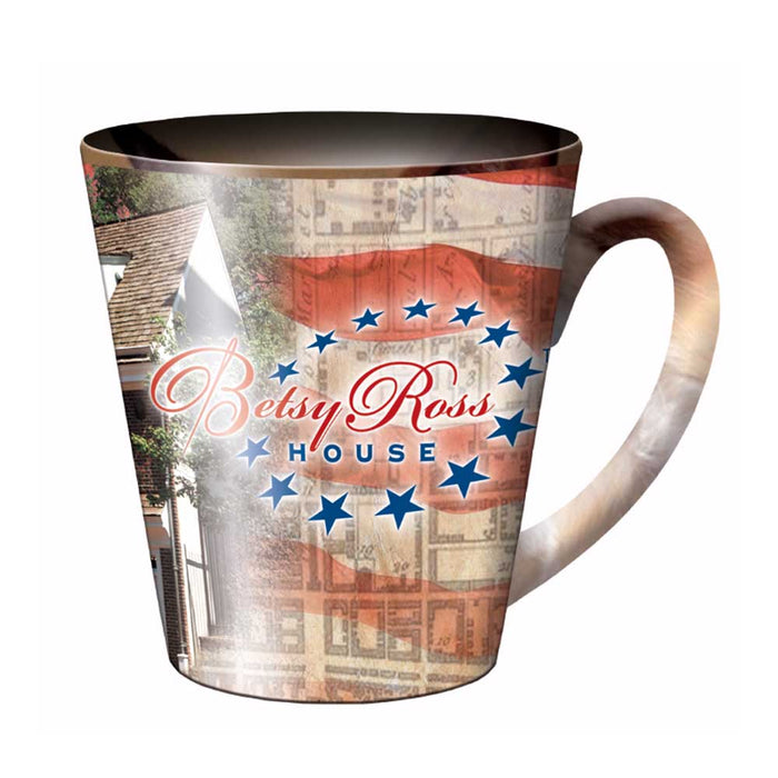 Betsy Ross House Collage Mug