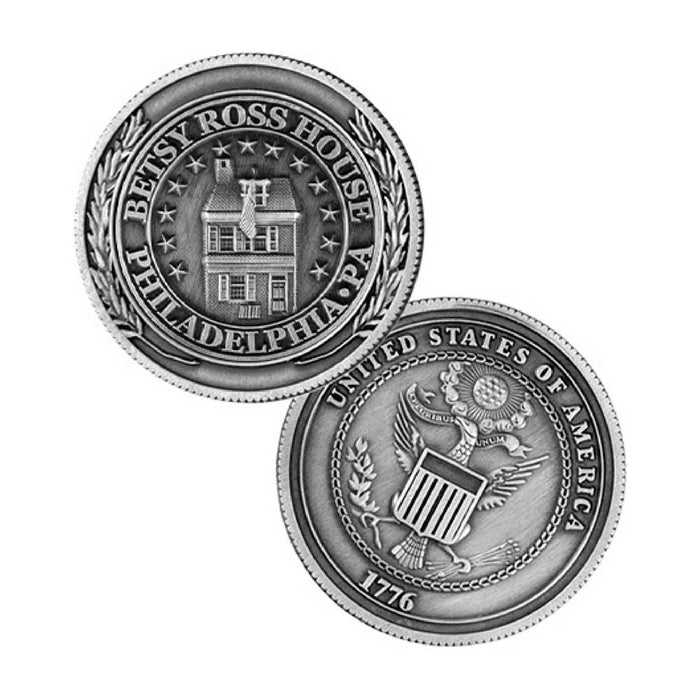 Betsy Ross House Columbia Coin