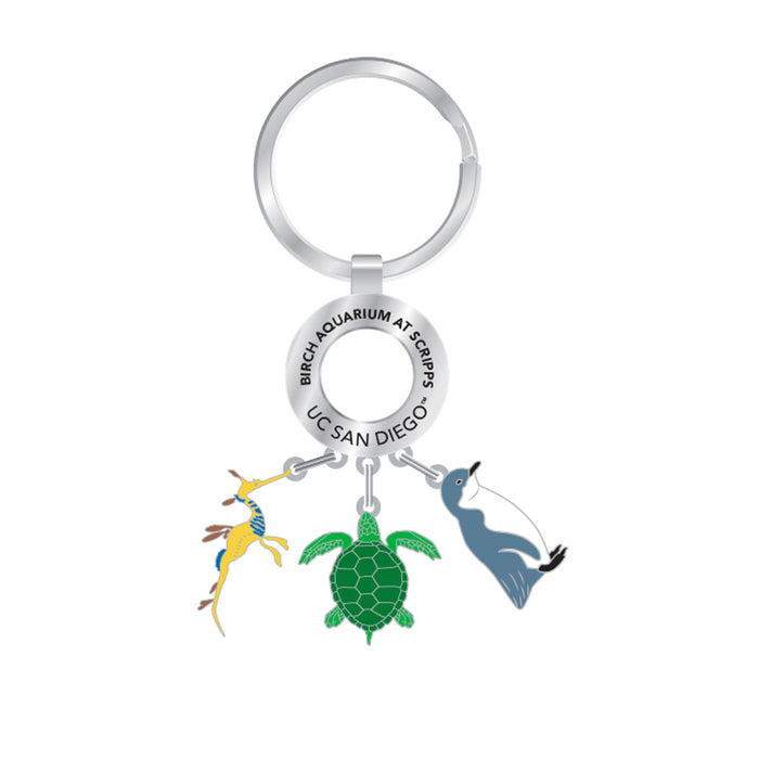 Birch Aquarium Dangle Keychain