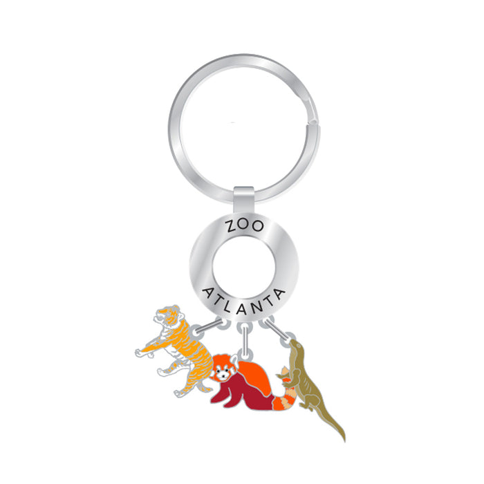 Zoo Atlanta Dangle Keychain