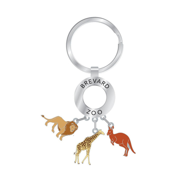 Brevard Zoo Dangle Keychain