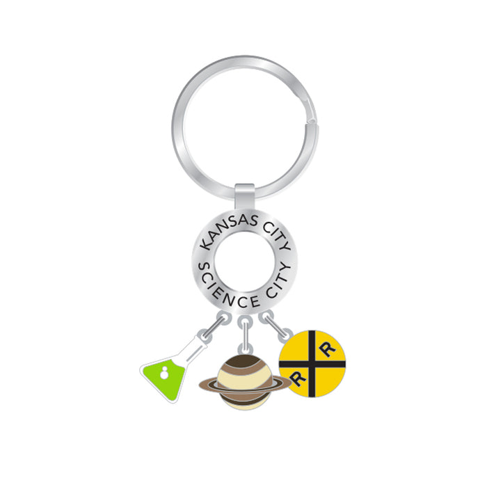 Kansas City Science City Dangle Keychain