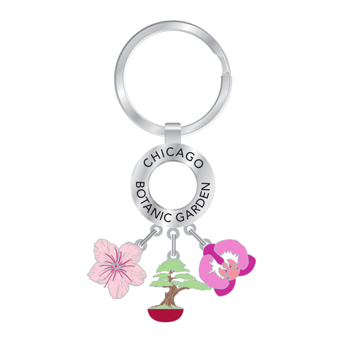 Chicago Botanic Garden Dangle Keychain