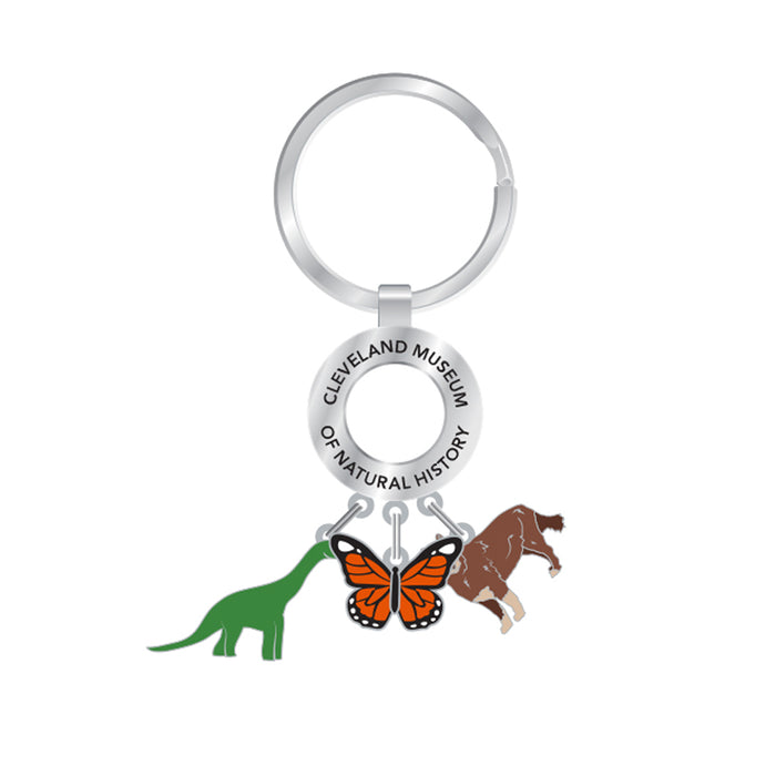 Cleveland Museum of Natural History Dangle Keychain