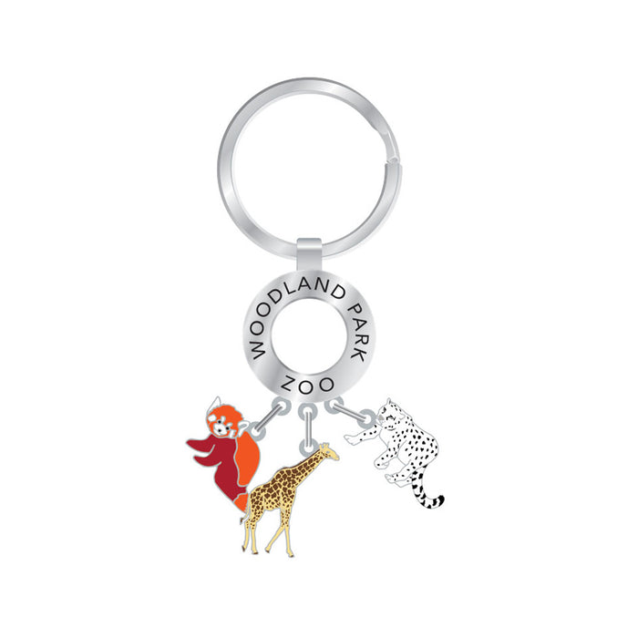 Woodland Park Zoo Dangle Keychain
