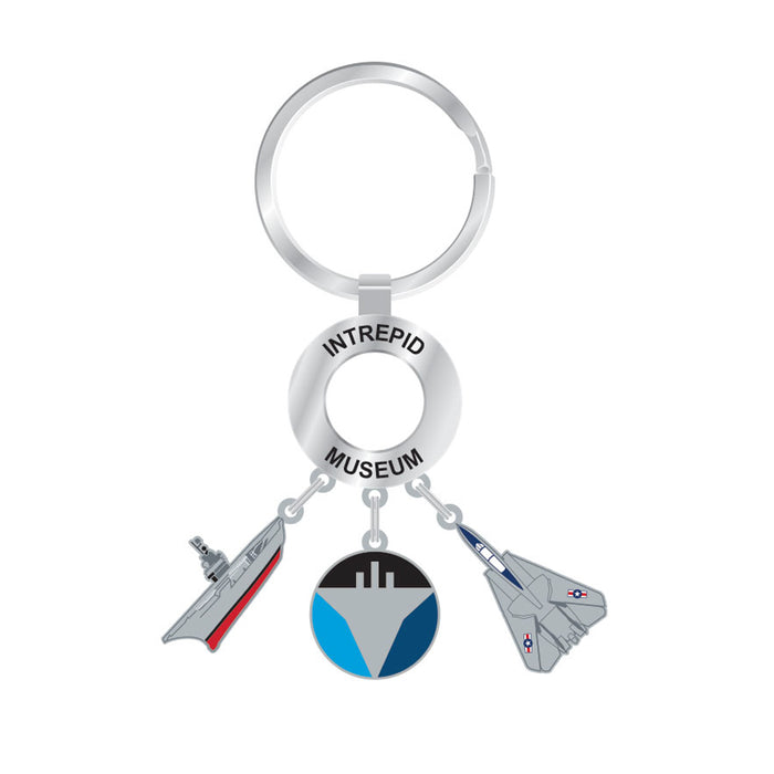 Intrepid Museum Dangle Keychain