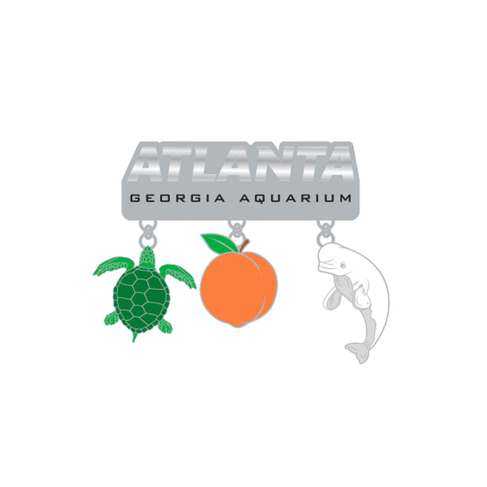 Georgia Aquarium Dangle Magnet