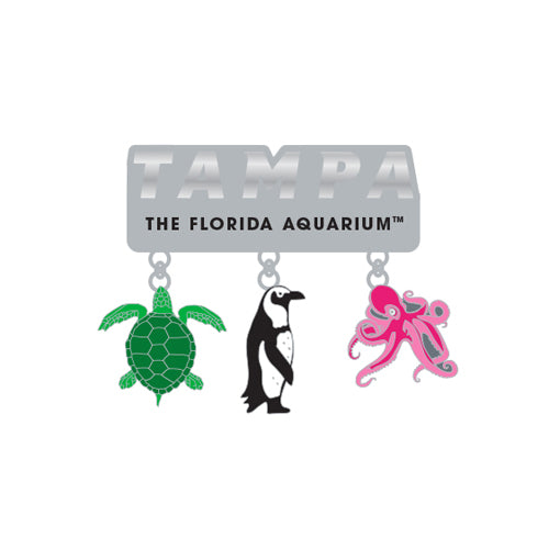 The Florida Aquarium Dangle Magnet
