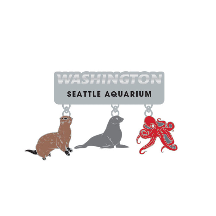 Seattle Aquarium Dangle Magnet