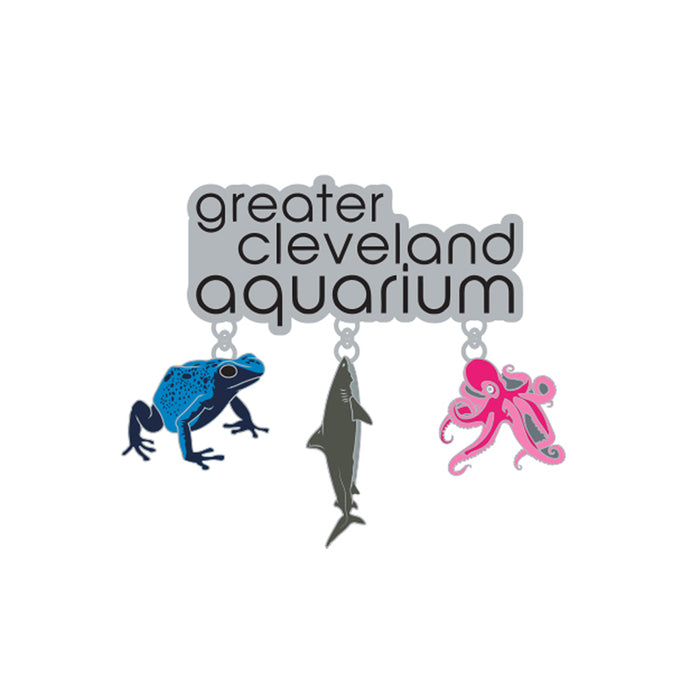 Greater Cleveland Aquarium Dangle Magnet