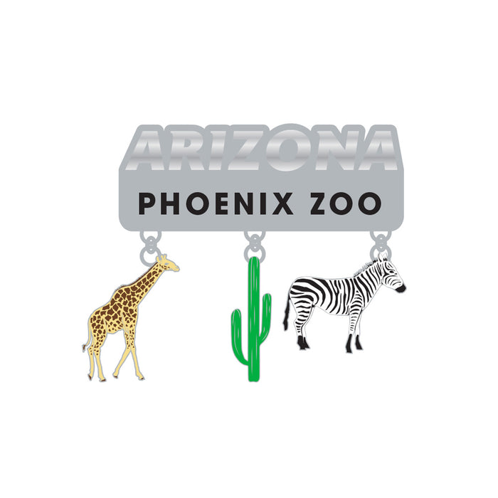 Phoenix Zoo Dangle Magnet