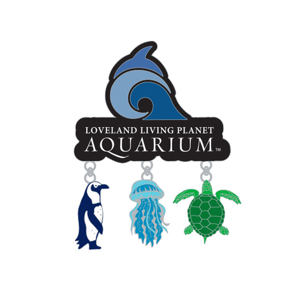 Loveland Living Planet Aquarium Dangle Magnet