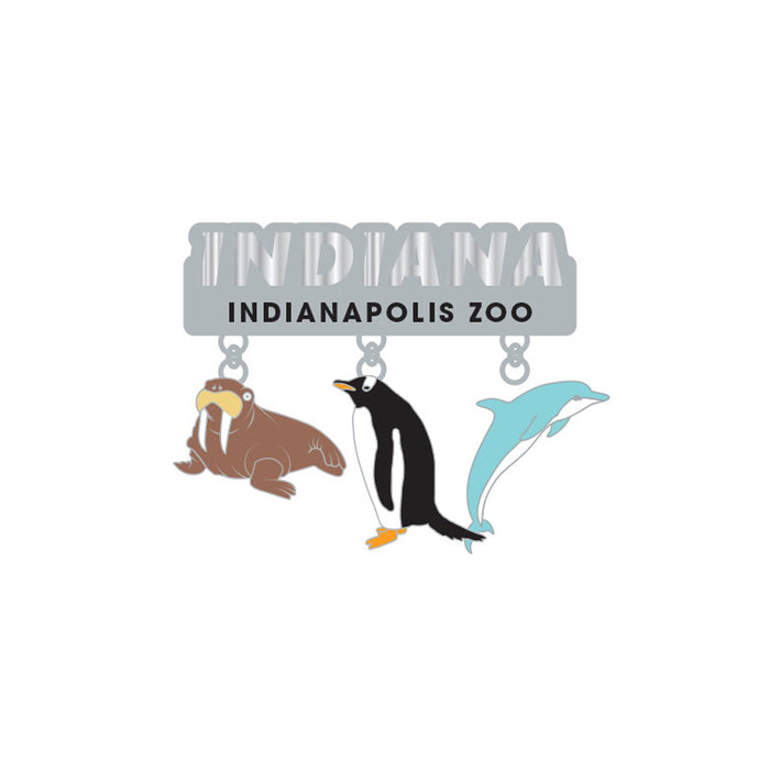 Indianapolis Zoo Dangle Magnet