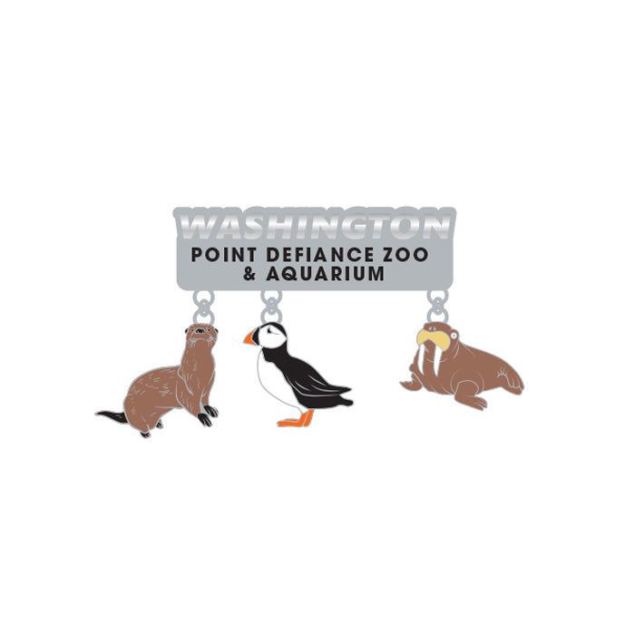 Point Defiance Zoo & Aquarium Dangle Magnet