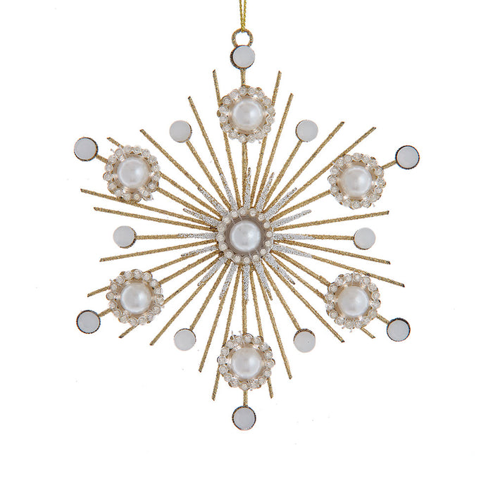 Metal Snowflake Ornament