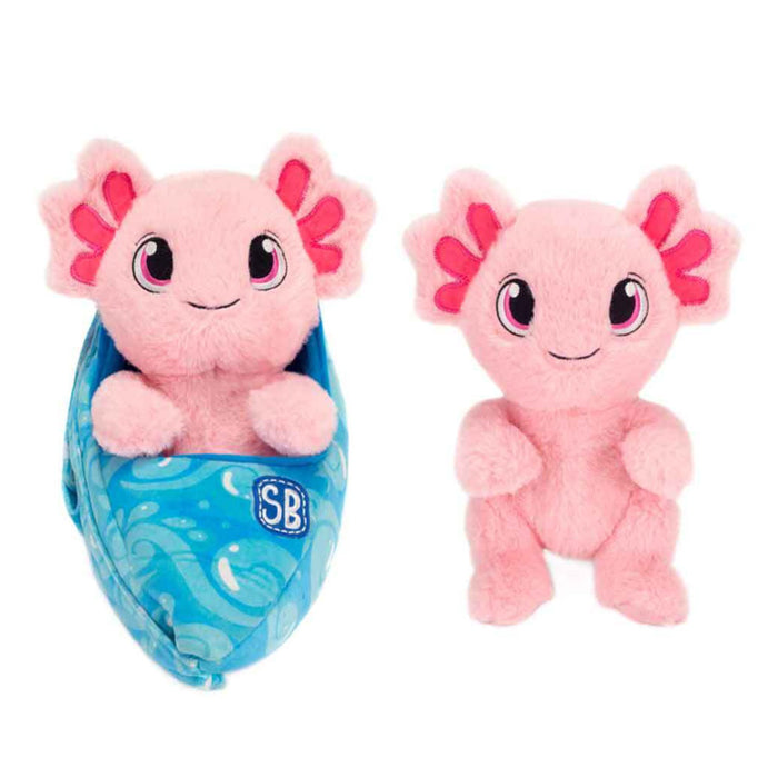 Axolotl Swaddle Baby Plush