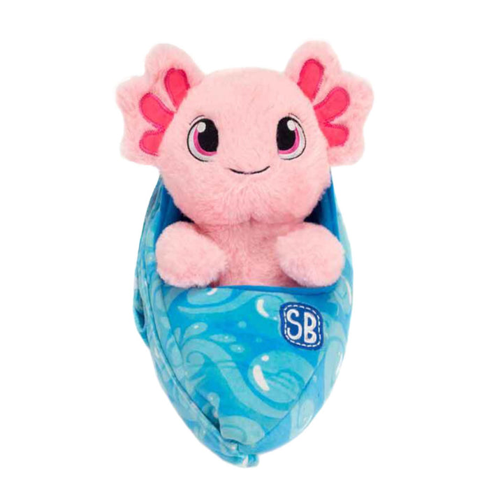 Axolotl Swaddle Baby Plush