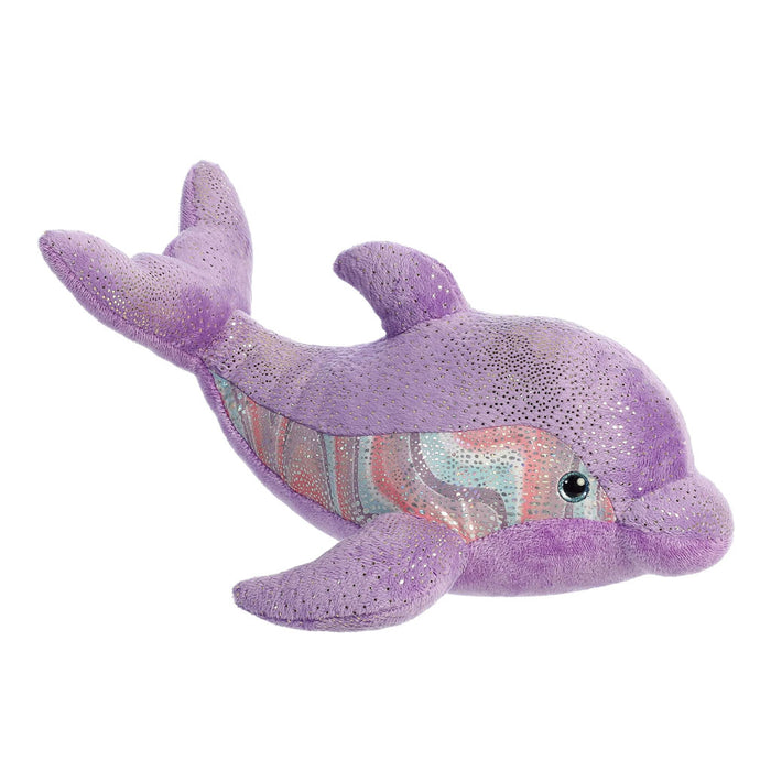 Purple Dolphin Plush