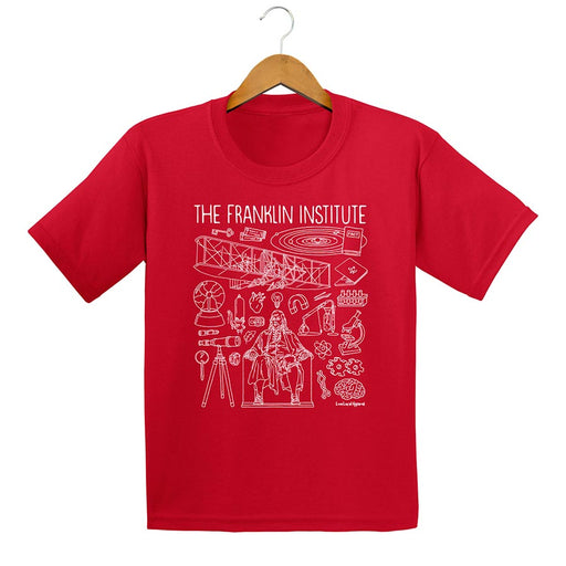 Kids Franklin Collage Tee Shirt by Live Local Clothing