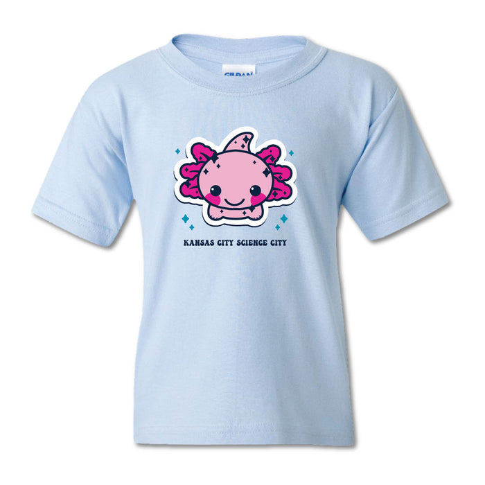 Kansas City Science City Axolotl Youth T-Shirt
