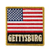 USA Gettysburg Iron on Patch