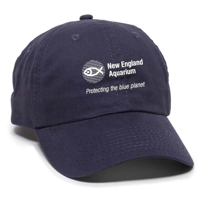 Ball Cap Hat with New England Aquarium Logo