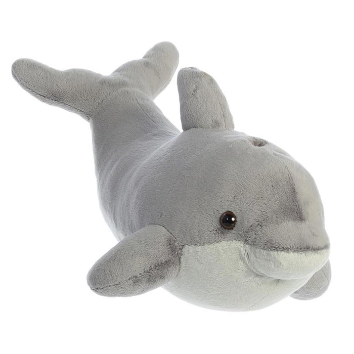 Plush Stuffed Animal Grey Dolphin