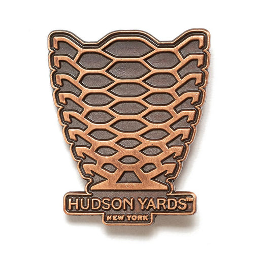 Copper Vessel Hudson Yards Lapel Pin