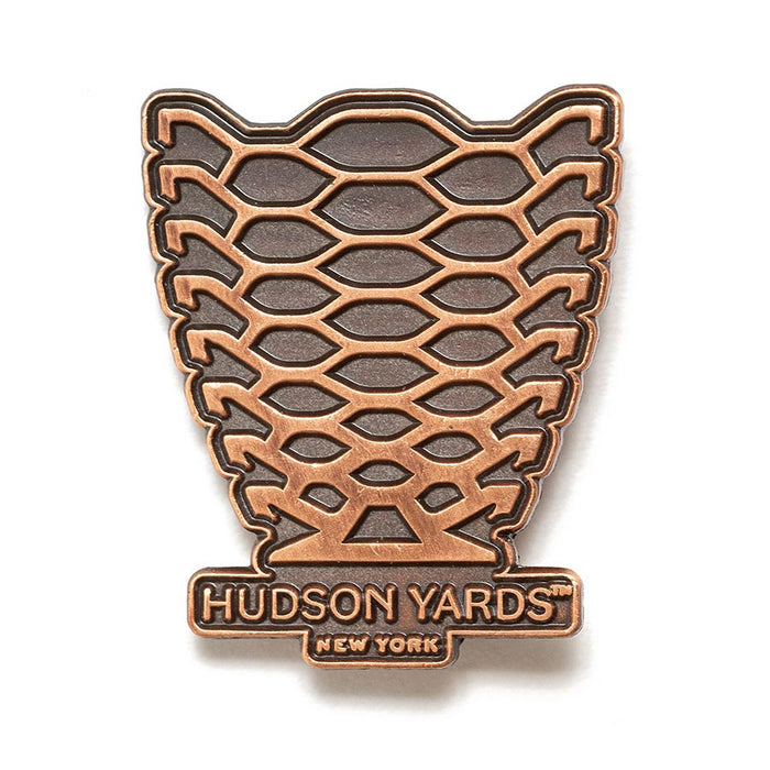 Copper Vessel Hudson Yards Lapel Pin