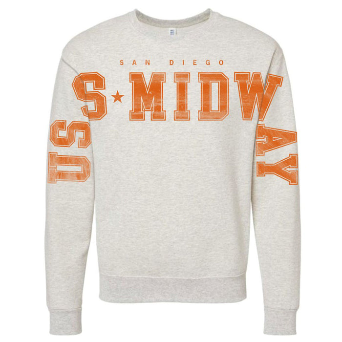 USS Midway Museum Spreadarms Sweatshirt