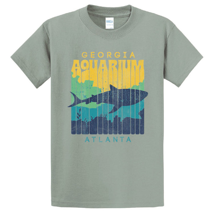 Georgia Aquarium Drop Letter T-Shirt