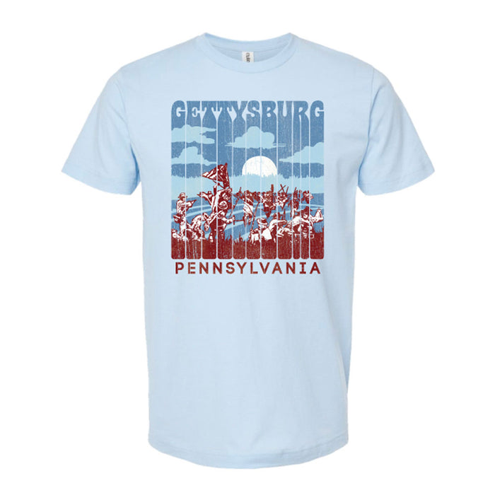 Gettysburg National Military Park Drop Letters T-Shirt