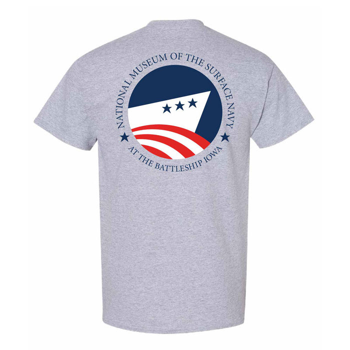 National Museum of the Surface Navy at the Battleship IOWA T-Shirt