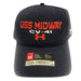 UA Free Fit USS Midway CV-41 Ball Cap Hat - Navy