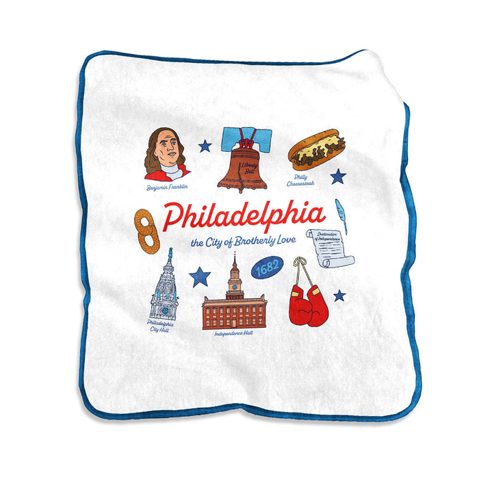 Philadelphia Raschel Blanket