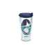 Clear Travel Mug with Mote Marine Laboratory Logo.