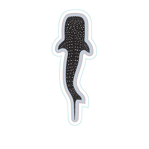 Georgia Aquarium Logo Whale Shark Vinyl Sticker
