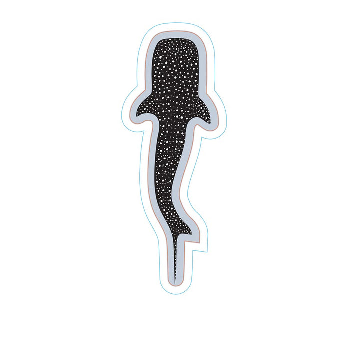 Georgia Aquarium Logo Whale Shark Vinyl Sticker