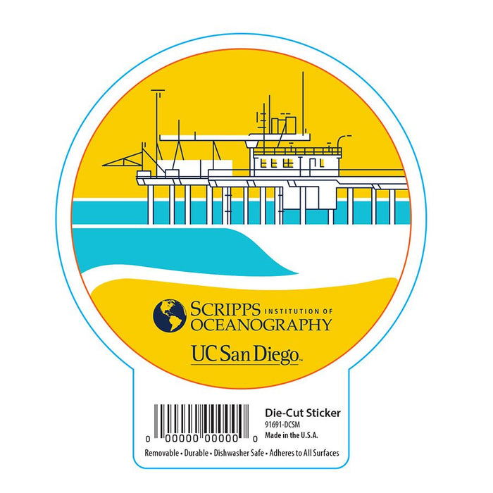 Scripps Institute of Oceanography Vinyl Sticker