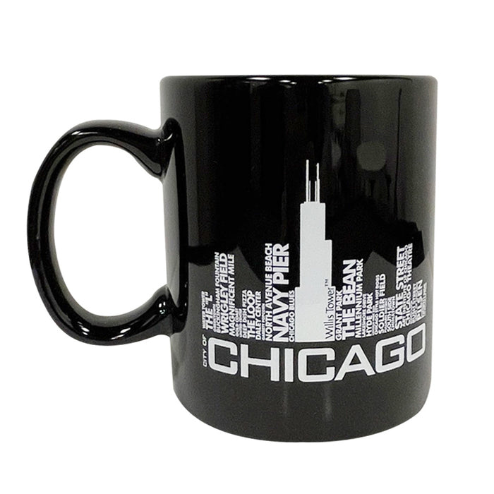 City of Chicago Skyline Willis Tower Coffee Mug