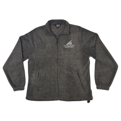 Fleece Jacket with National Museum of the Marine Corps Logo