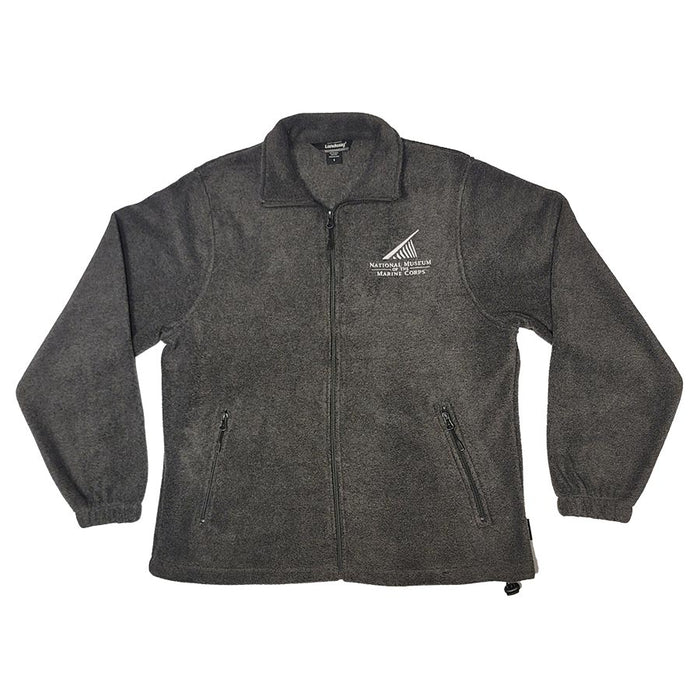 Fleece Jacket with National Museum of the Marine Corps Logo