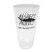 Respect & Protect Pint Glass - Living Planet Aquarium