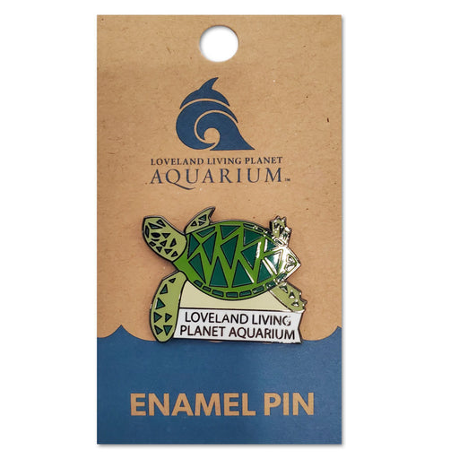 Souvenir Turtle Lapel Pin - Loveland Living Planet Aquarium