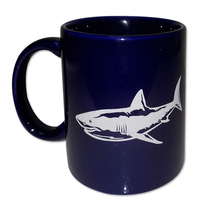 Blue Shark Coffee Mug - Living Planet Aquarium