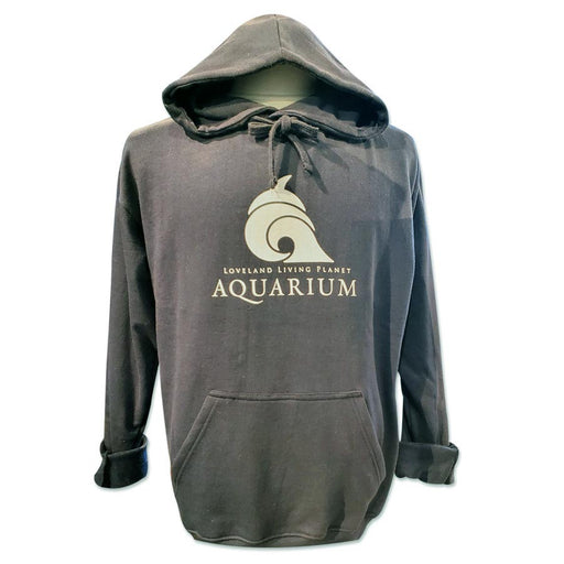 Mens Fleece Logo Hoodie - Living Planet Aquarium