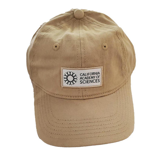 Cal Academy Logo Khaki Ball Cap Hat