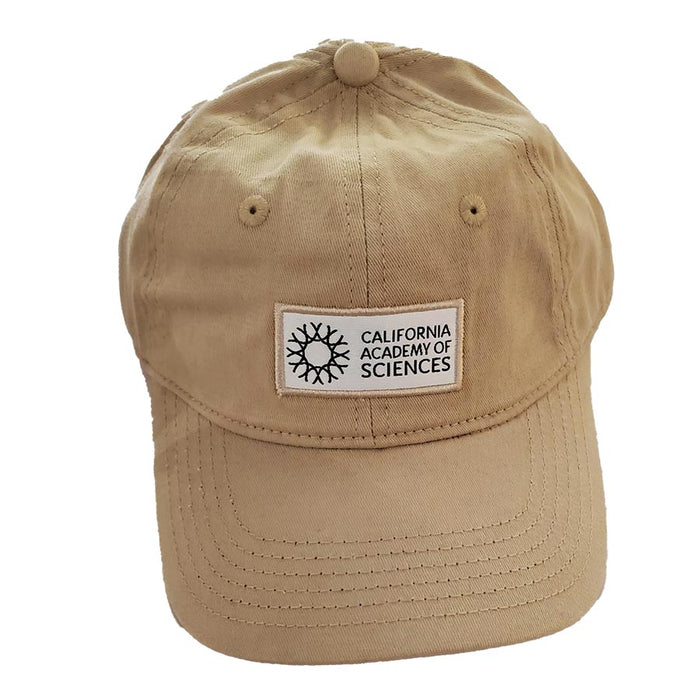 Cal Academy Logo Khaki Ball Cap Hat