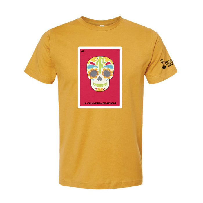 Desert Botanical Garden Loteria Skull Card T-Shirt